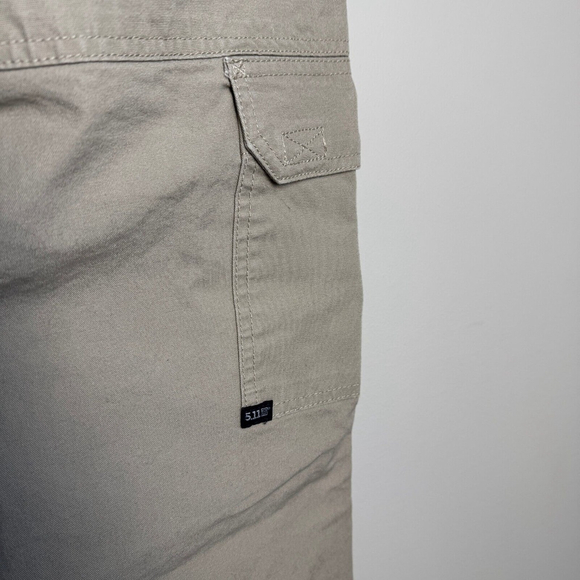 5.11 Tactical‎ Men's Canvas Utility Cargo Pant Beige/Tan 42x32 Military Workwear - Picture 8 of 15